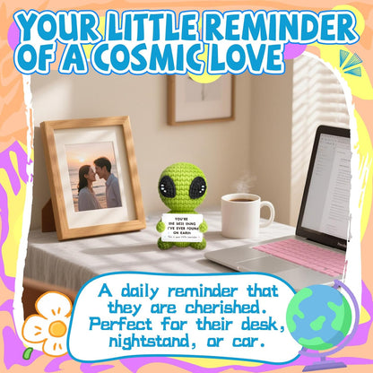 Unique Crochet Alien Gift 