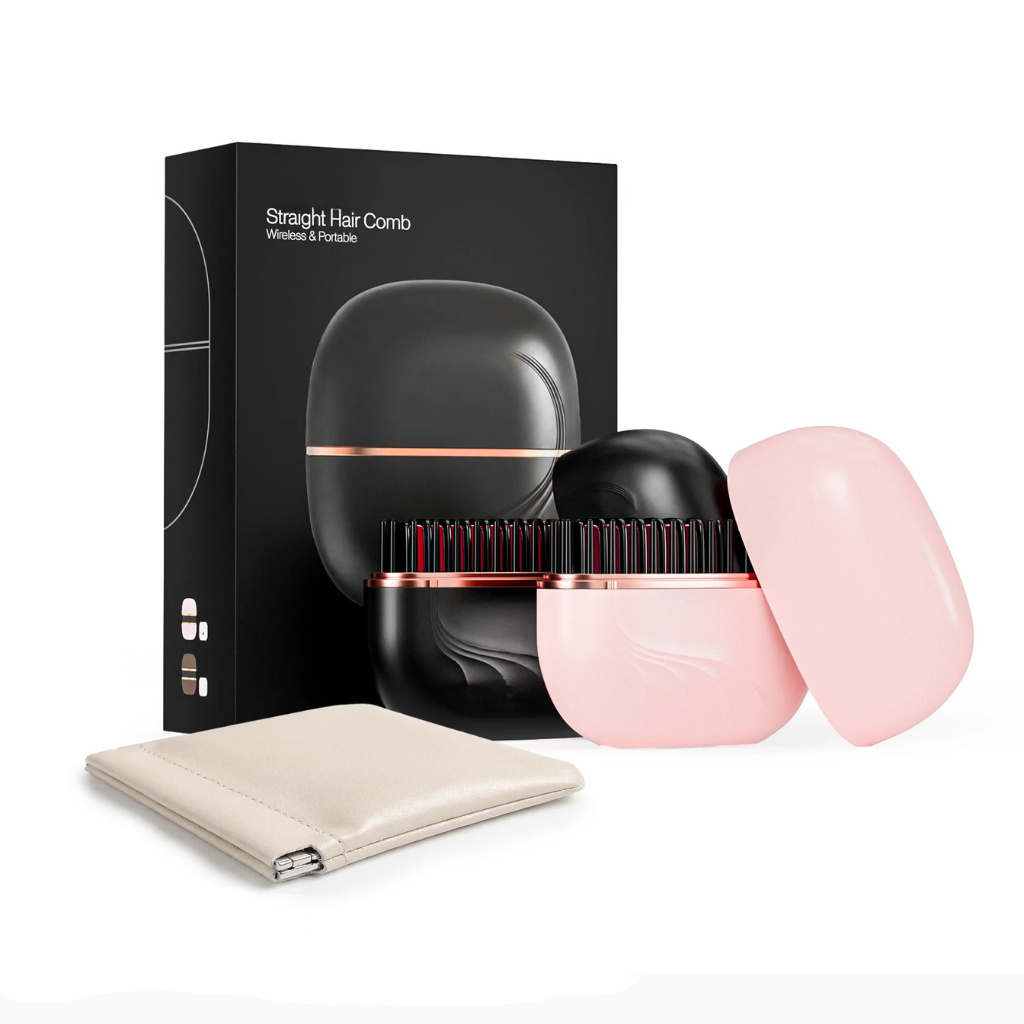 Portable Smart-Heat Hair Comb