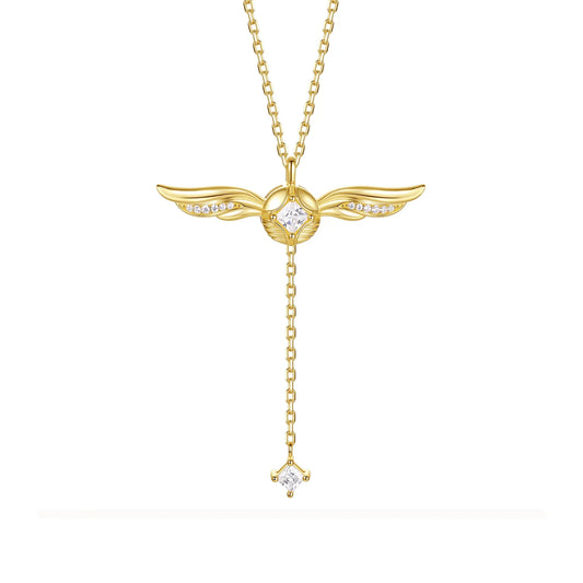 Golden Winged Necklace