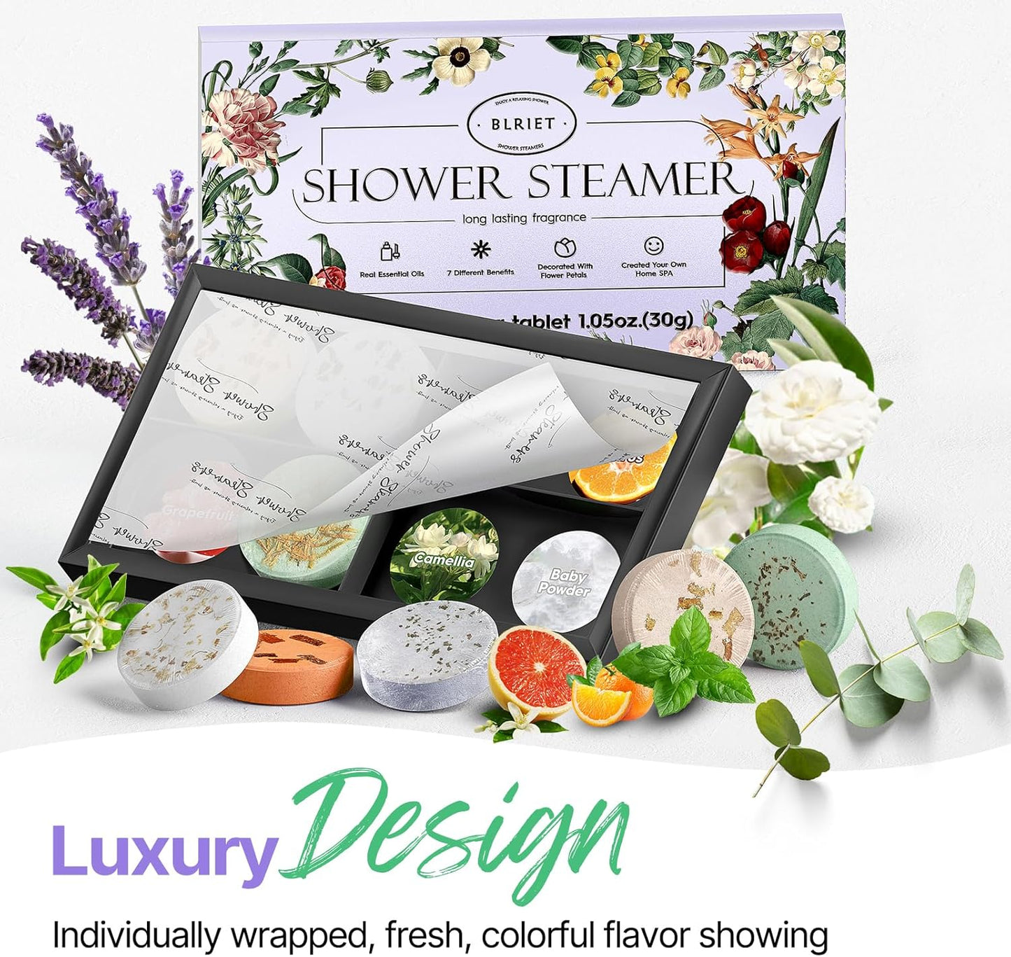 Shower Steamers Aromatherapy 8-Pack