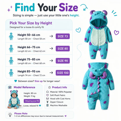 Cozy Monster Onesie