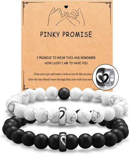 Matching Couple Ring Bracelets 