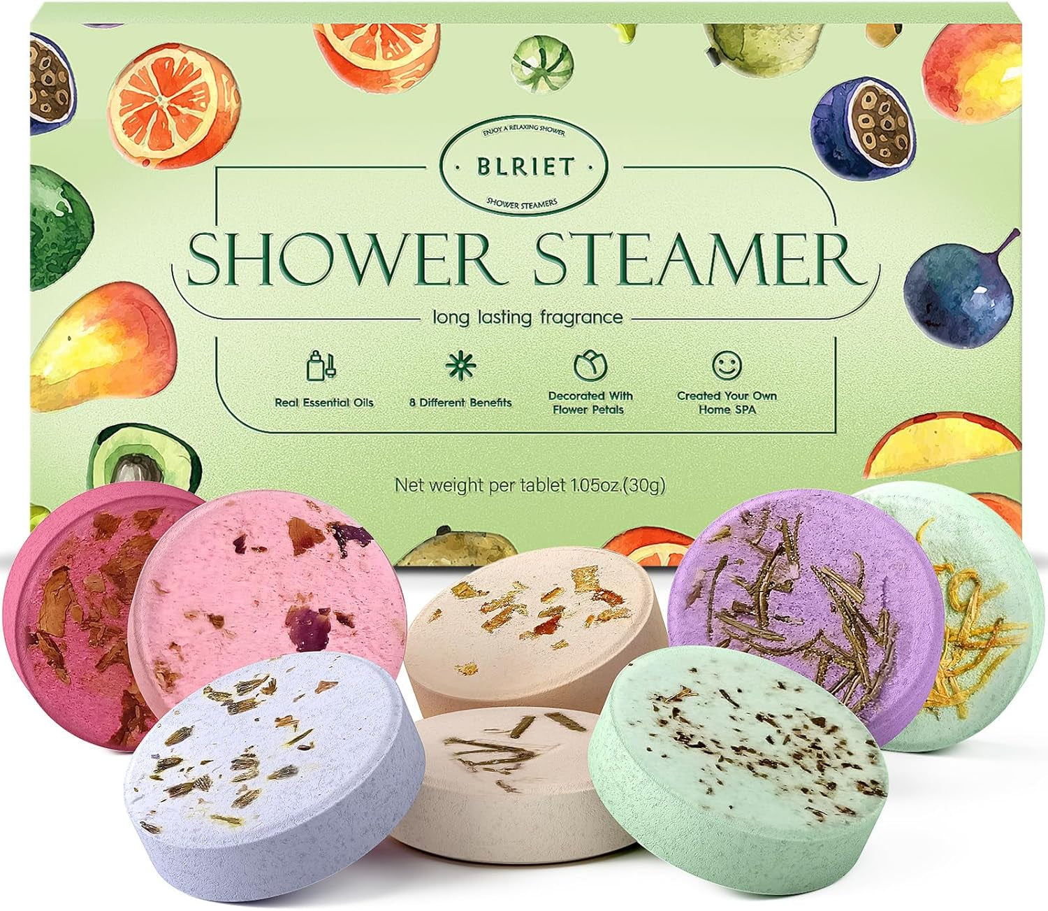 Shower Steamers Aromatherapy 8-Pack