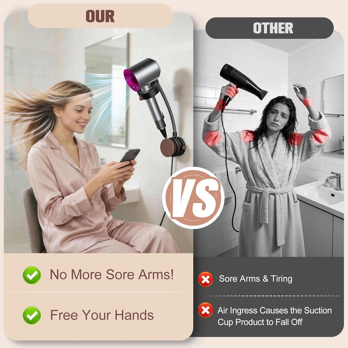 Hair Dryer Holder