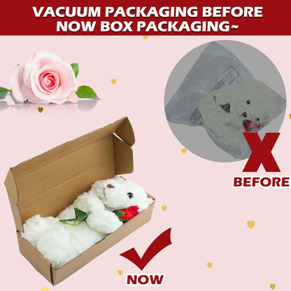 Huggable Bear with Flower