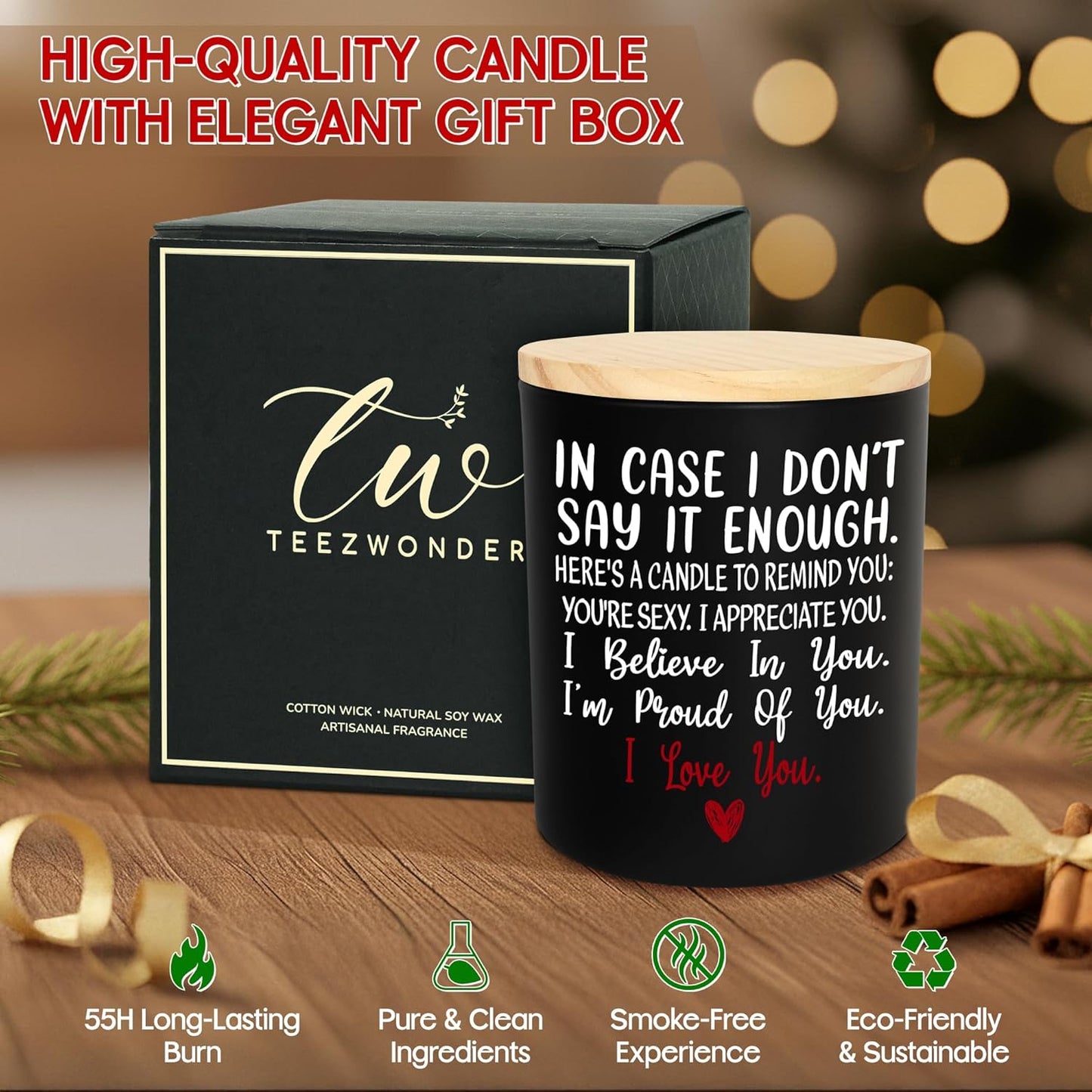 Vanilla Lavender Candle Gift