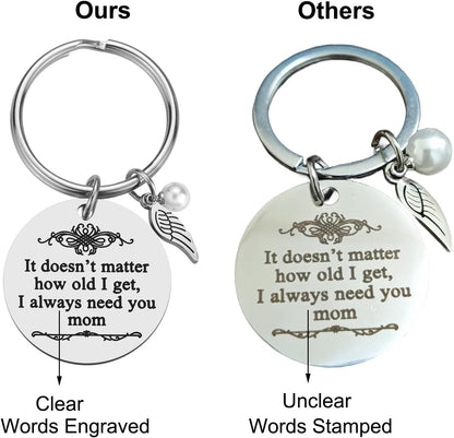 “Always Need You Mom” Keychain