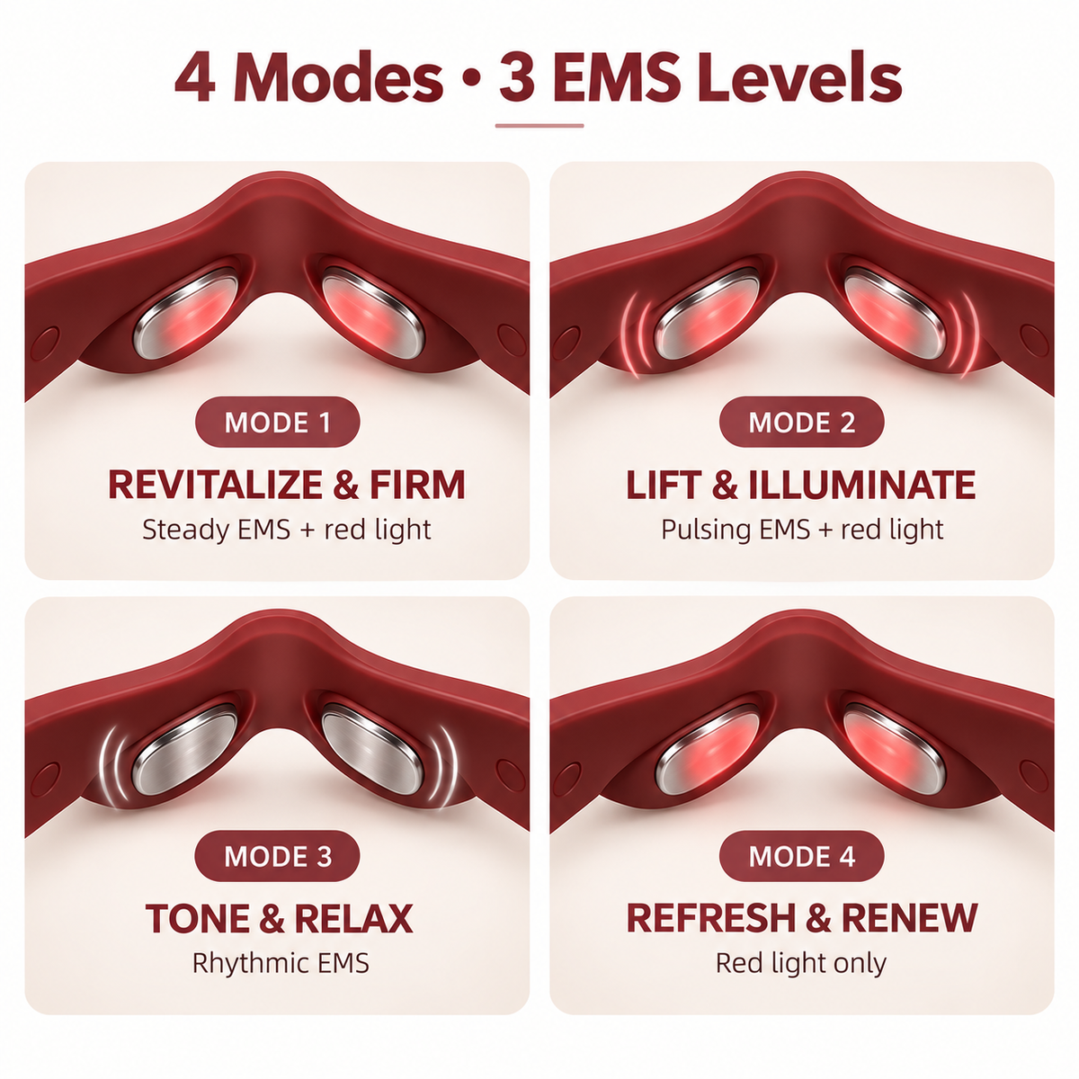 LumiGlow Red Light Glasses