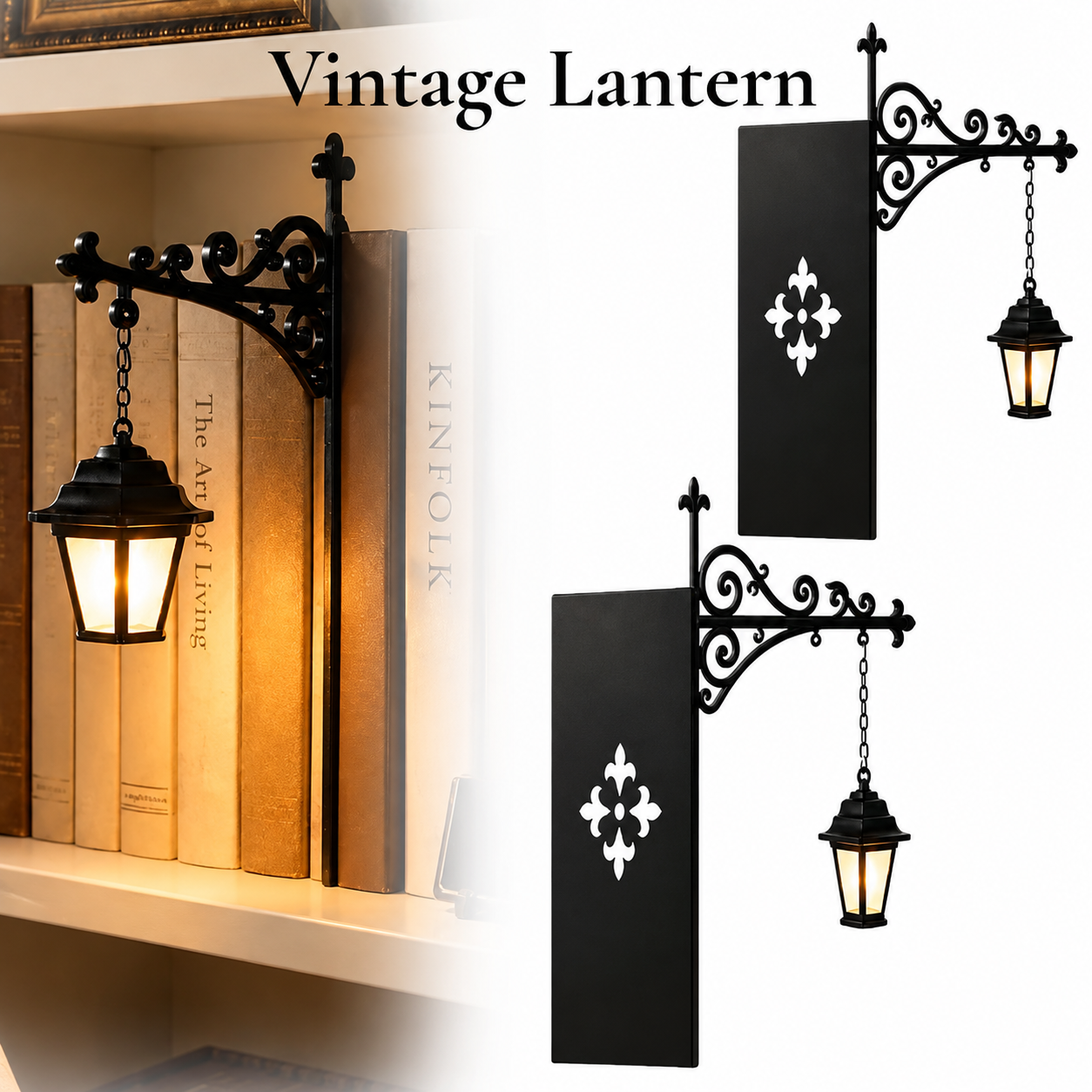 Bookshelf Lantern