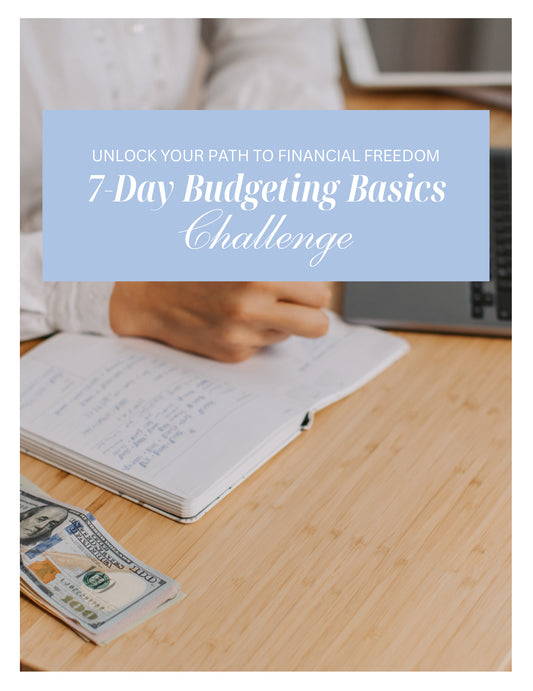 7 Day Digital Budgeting Challenge Basics US Letter