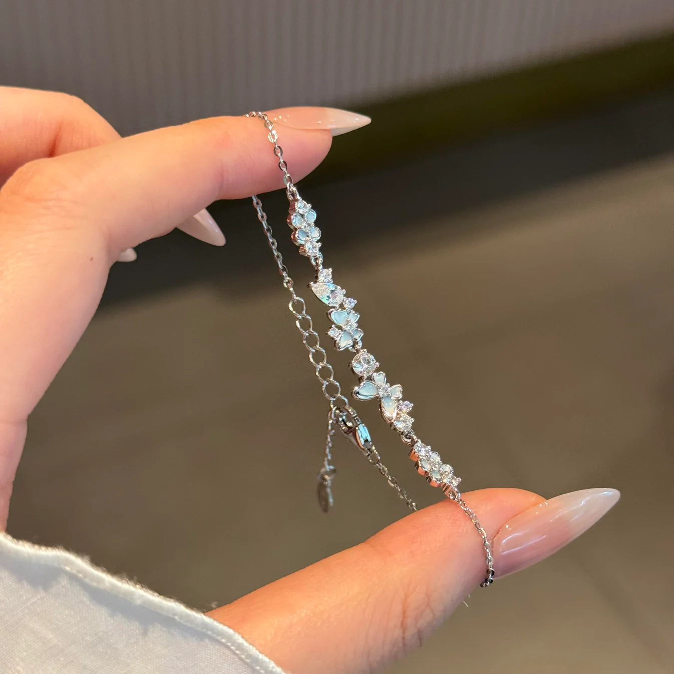 Twilight Bloom Butterfly Bracelet