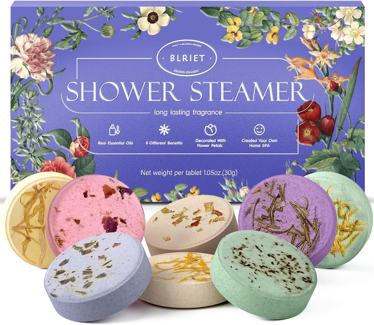 Shower Steamers Aromatherapy 8-Pack