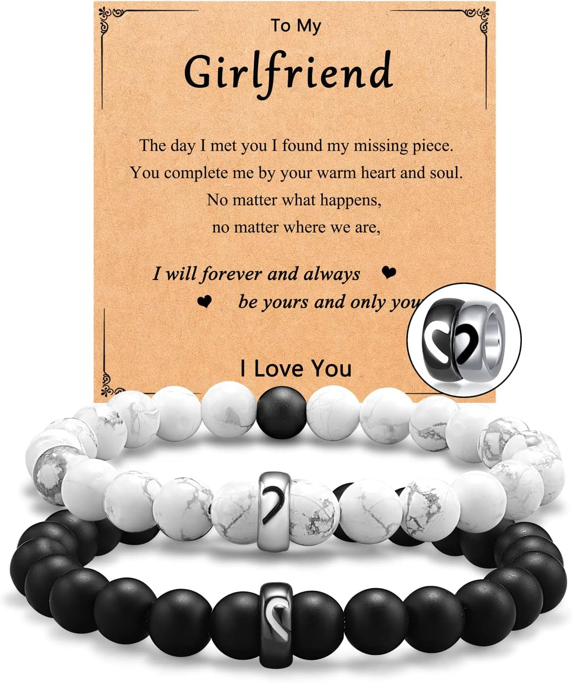 Matching Couple Ring Bracelets 