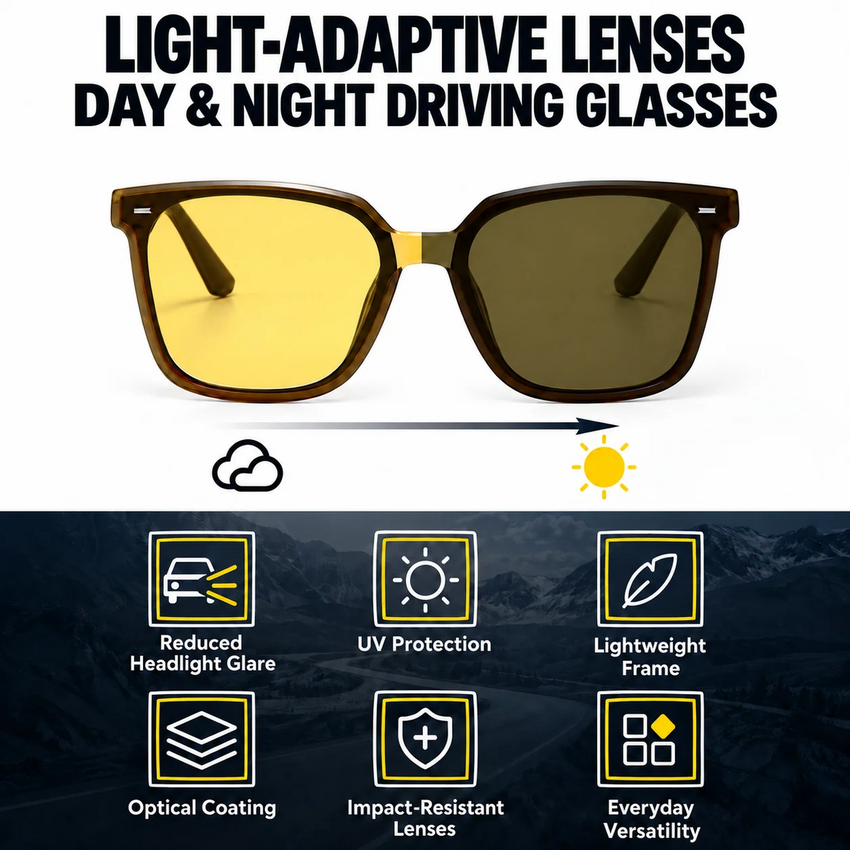 Day & Night Driving Glasses