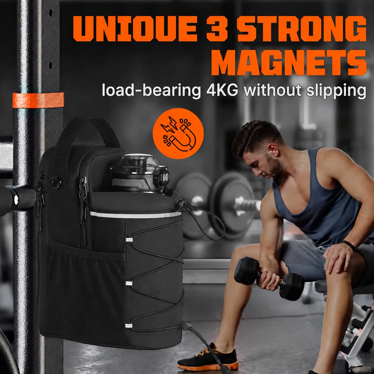 Magnetic Gym Bag