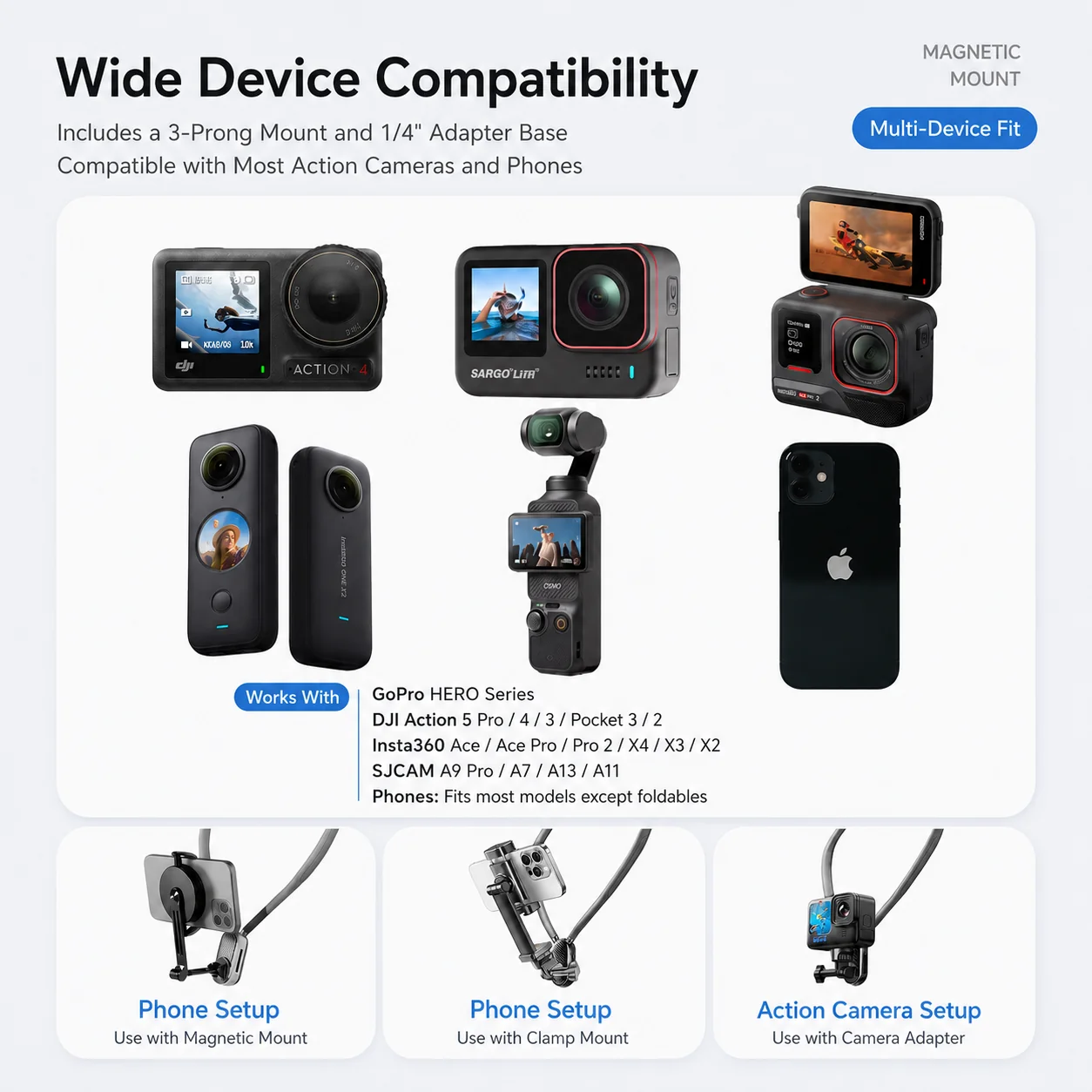 2-in-1 POV Neck Mount