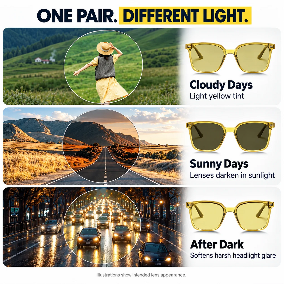 Day & Night Driving Glasses