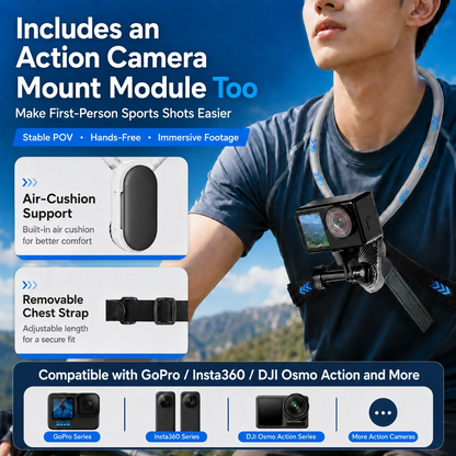 2-in-1 POV Neck Mount